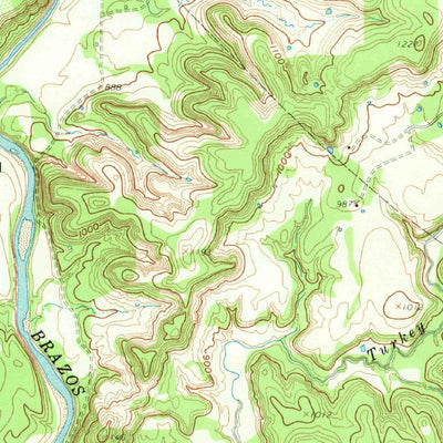 United States Geological Survey Mineral Wells, TX (1959, 62500-Scale) digital map