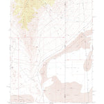 United States Geological Survey Miners Canyon, NV-UT (1971, 24000-Scale) digital map