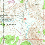United States Geological Survey Miners Delight, WY (1954, 24000-Scale) digital map