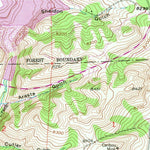 United States Geological Survey Miners Delight, WY (1954, 24000-Scale) digital map