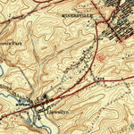 United States Geological Survey Minersville, PA (1947, 31680-Scale) digital map