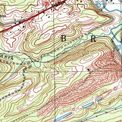 United States Geological Survey Minersville, PA (1999, 24000-Scale) digital map