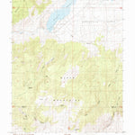 United States Geological Survey Minersville Reservoir, UT (1986, 24000-Scale) digital map