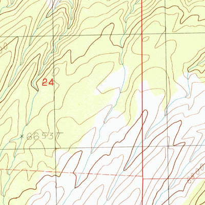 United States Geological Survey Minersville Reservoir, UT (1986, 24000-Scale) digital map