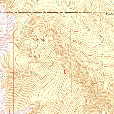 United States Geological Survey Minersville, UT (1953, 24000-Scale) digital map
