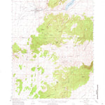 United States Geological Survey Minersville, UT (1958, 62500-Scale) digital map