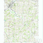 United States Geological Survey Minerva, OH (1994, 24000-Scale) digital map