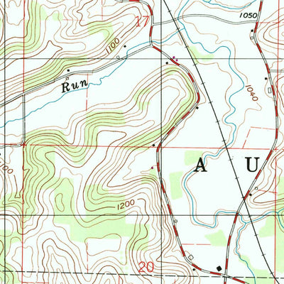 United States Geological Survey Minerva, OH (1994, 24000-Scale) digital map