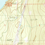 United States Geological Survey Minerva Peak, ID (1989, 24000-Scale) digital map