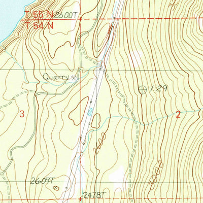 United States Geological Survey Minerva Peak, ID (1989, 24000-Scale) digital map