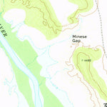 United States Geological Survey Minese Mesa, NM (1972, 24000-Scale) digital map