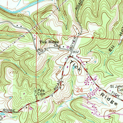 United States Geological Survey Minford, OH (1961, 24000-Scale) digital map