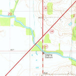 United States Geological Survey Mingo, IA (1975, 24000-Scale) digital map