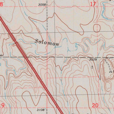 United States Geological Survey Mingo, KS (1979, 24000-Scale) digital map
