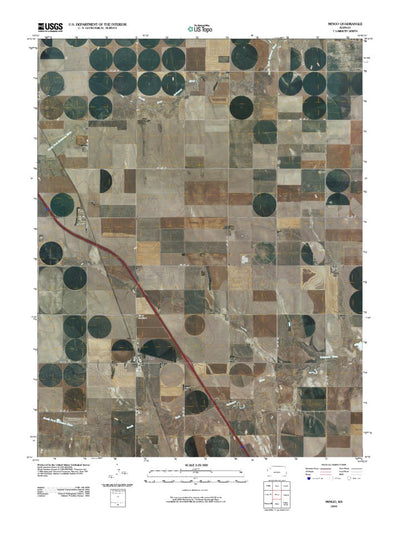 United States Geological Survey Mingo, KS (2009, 24000-Scale) digital map
