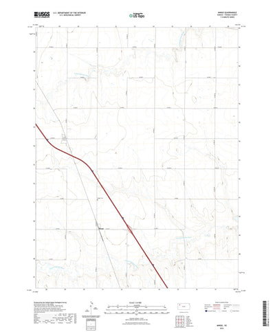 United States Geological Survey Mingo, KS (2022, 24000-Scale) digital map