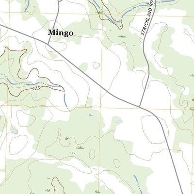 United States Geological Survey Mingo, NC (2022, 24000-Scale) digital map