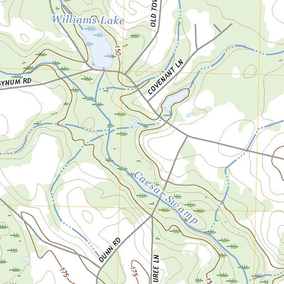 United States Geological Survey Mingo, NC (2022, 24000-Scale) digital map