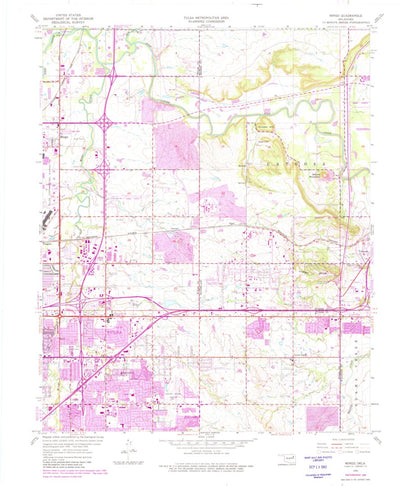 United States Geological Survey Mingo, OK (1955, 24000-Scale) digital map