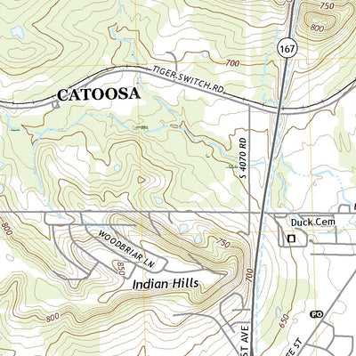 United States Geological Survey Mingo, OK (2022, 24000-Scale) digital map