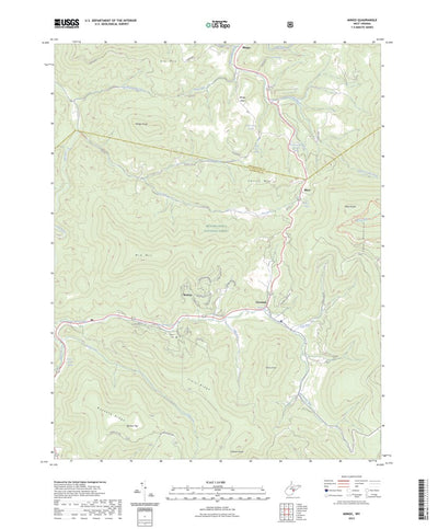 United States Geological Survey Mingo, WV (2023, 24000-Scale) digital map