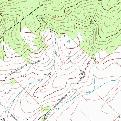 United States Geological Survey Mingoville, PA (1966, 24000-Scale) digital map