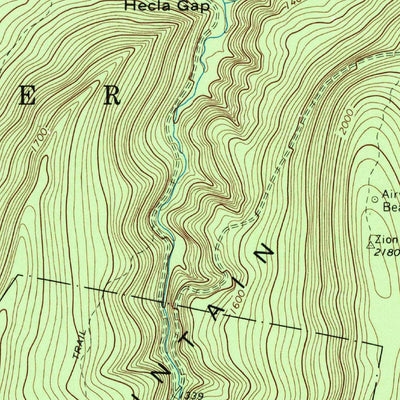 United States Geological Survey Mingoville, PA (1966, 24000-Scale) digital map