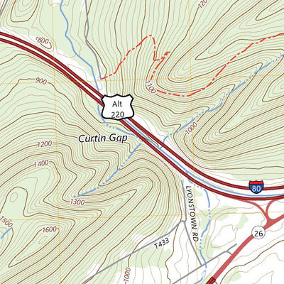 United States Geological Survey Mingoville, PA (2023, 24000-Scale) digital map