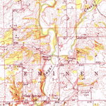 United States Geological Survey Minier, IL (1951, 62500-Scale) digital map