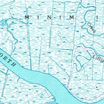 United States Geological Survey Minim Island, SC (1943, 24000-Scale) digital map