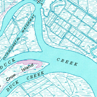 United States Geological Survey Minim Island, SC (1943, 24000-Scale) digital map