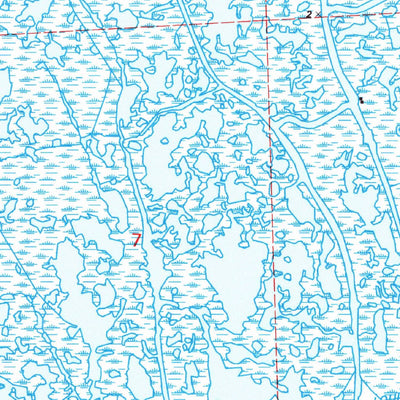 United States Geological Survey Mink Bayou, LA (1994, 24000-Scale) digital map