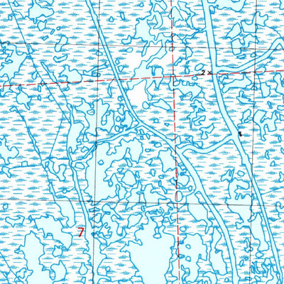 United States Geological Survey Mink Bayou, LA (1998, 24000-Scale) digital map