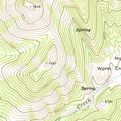 United States Geological Survey Mink Creek, ID (1969, 24000-Scale) digital map
