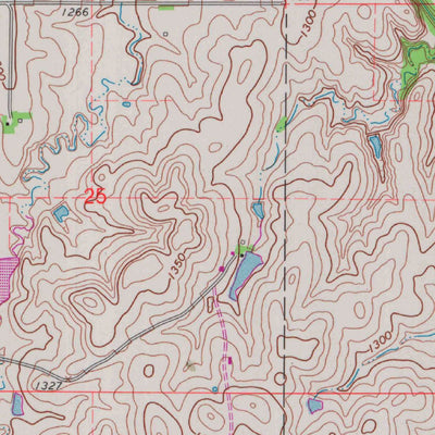 United States Geological Survey Minneapolis South, KS (1965, 24000-Scale) digital map
