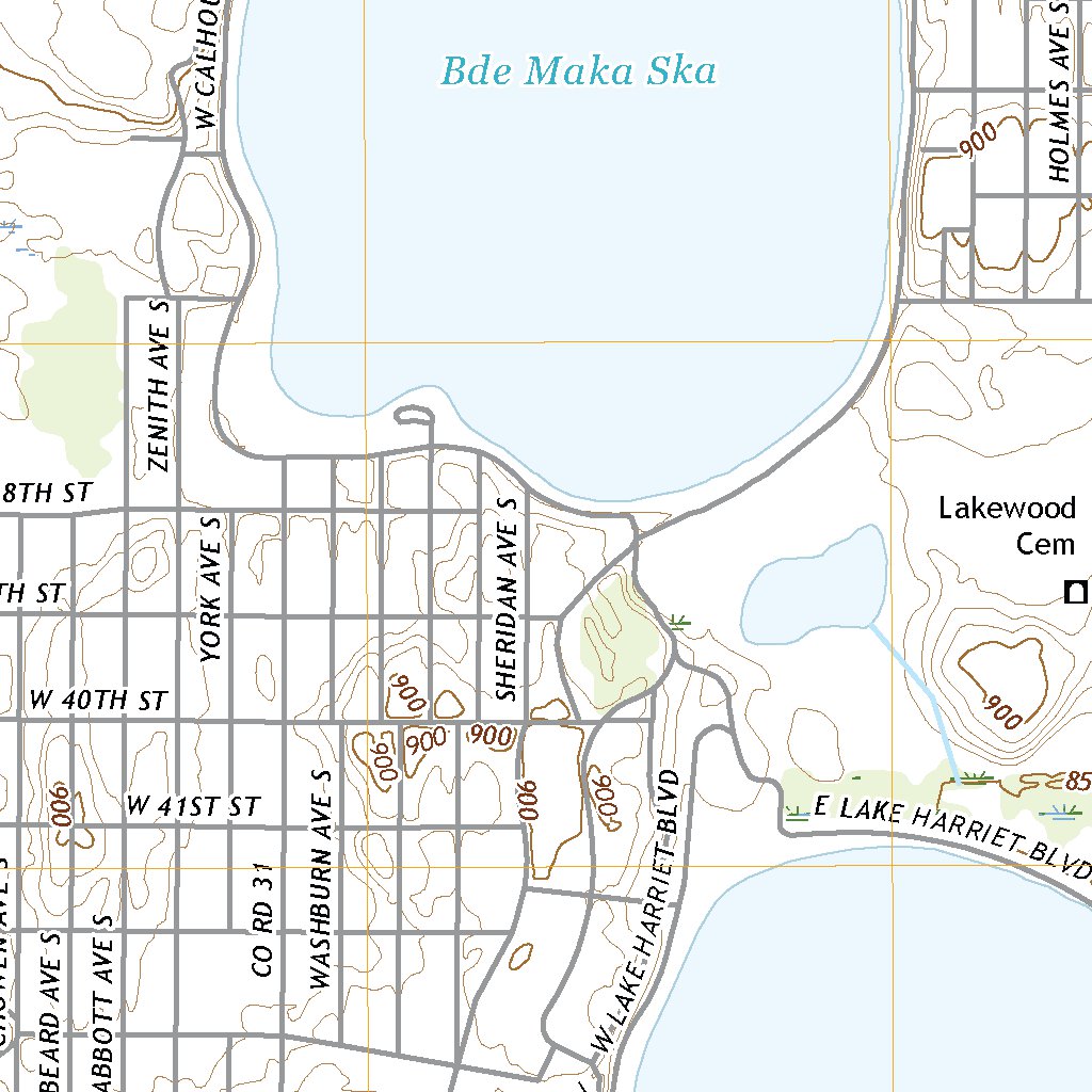 Minneapolis South, MN (2022, 24000-Scale) Map by United States ...