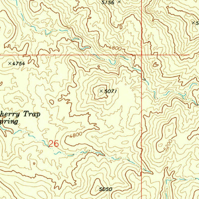 United States Geological Survey Minnehaha, AZ (1969, 24000-Scale) digital map