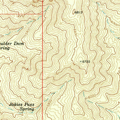 United States Geological Survey Minnehaha, AZ (1969, 24000-Scale) digital map