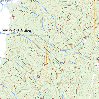 United States Geological Survey Minnehaha Springs, WV (2023, 24000-Scale) digital map