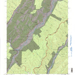 United States Geological Survey Minnehaha Springs, WV-VA (1995, 24000-Scale) digital map