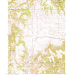 United States Geological Survey Minnekahta, SD (1950, 24000-Scale) digital map
