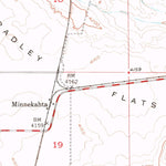 United States Geological Survey Minnekahta, SD (1950, 24000-Scale) digital map
