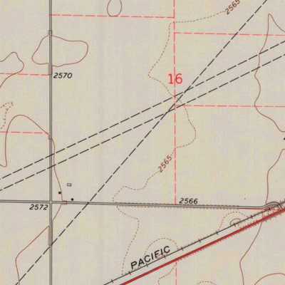 United States Geological Survey Minneola, KS (1967, 24000-Scale) digital map