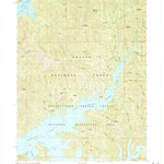 United States Geological Survey Minnesota Mountain, CA (1990, 24000-Scale) digital map