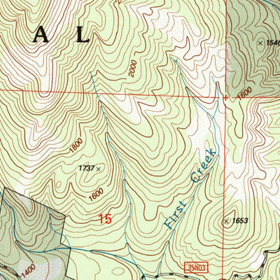 United States Geological Survey Minnesota Mountain, CA (1998, 24000-Scale) digital map