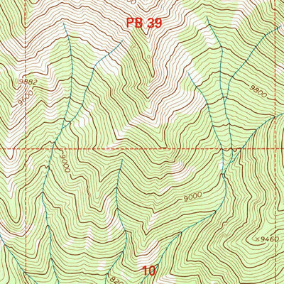 United States Geological Survey Minnesota Pass, CO (2001, 24000-Scale) digital map