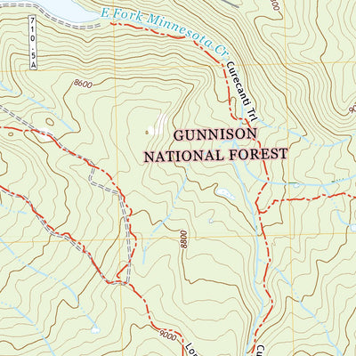 United States Geological Survey Minnesota Pass, CO (2022, 24000-Scale) digital map