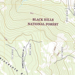 United States Geological Survey Minnesota Ridge, SD (2021, 24000-Scale) digital map