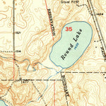 United States Geological Survey Minnewaukan East, ND (1951, 24000-Scale) digital map