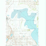 United States Geological Survey Minnewaukan East, ND (1994, 24000-Scale) digital map
